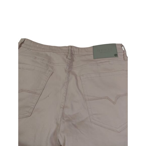 GUESS MEN SCOTCH FIT MEDIUM RISE STRETCH SKINNY JEAN - FADED PINK COLOR SIZE 32 - Picture 7 of 9